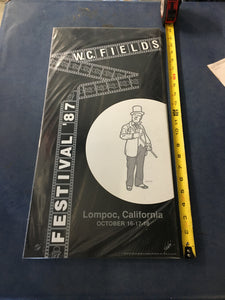 "WC Fields Festival '87" Poster