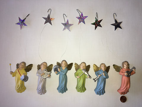 Vintage Angel Ornaments