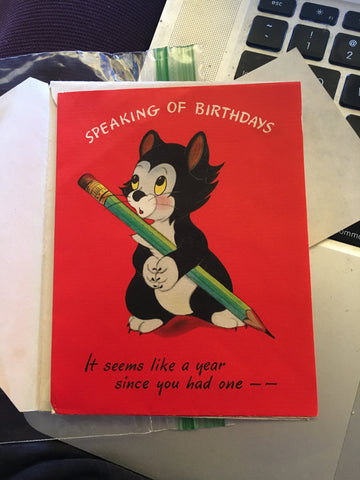 Speaking of Birthdays - Disney/Hallmark - 1945