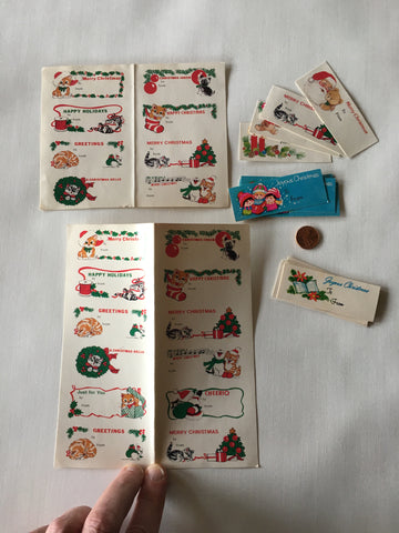 Vintage Present Tags - To/From