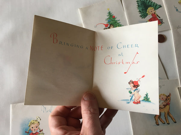 Vintage Christmas Card Lot - Paramount