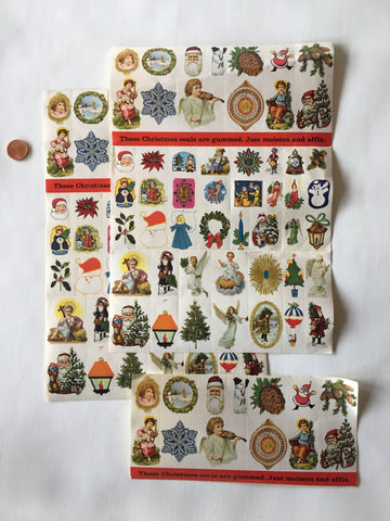 Vintage Christmas Seals