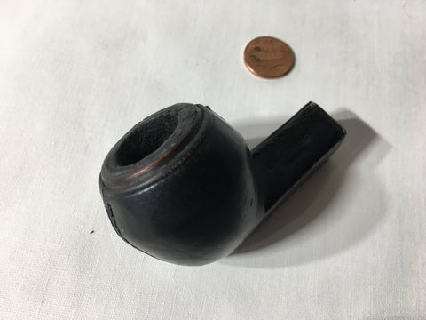 "Longchamp" Leather cover pipe bowl