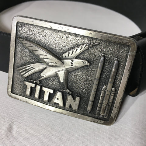 "Titan" Belt Buckle - 1982