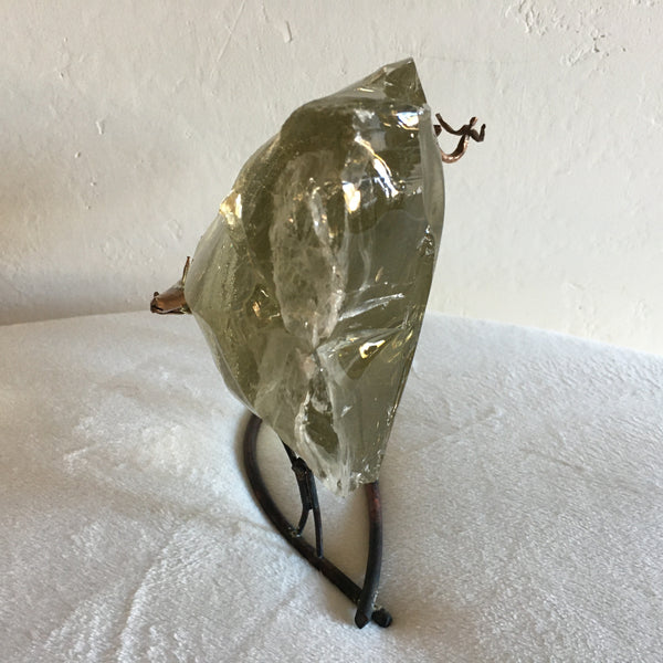 Untitled 3 - Copper and glass sculpture