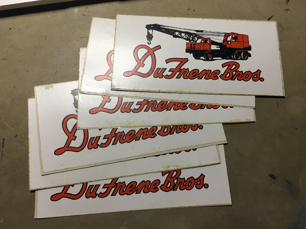 "DuFrene Bros." - sticker