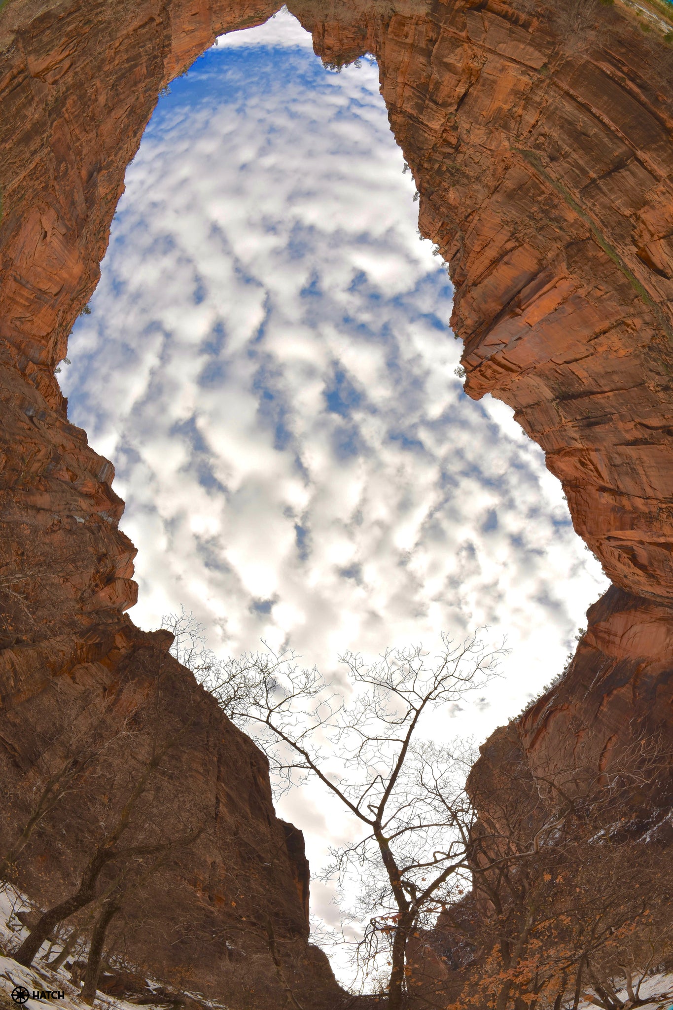 "Zion Keyhole 1" - Photo print